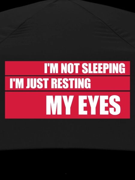 im not sleeping Quote