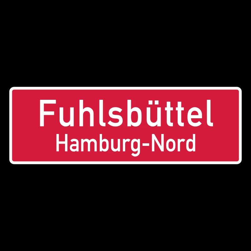 Fuhlsbüttel - Hamburg Ortsschild/Bezirksschild.