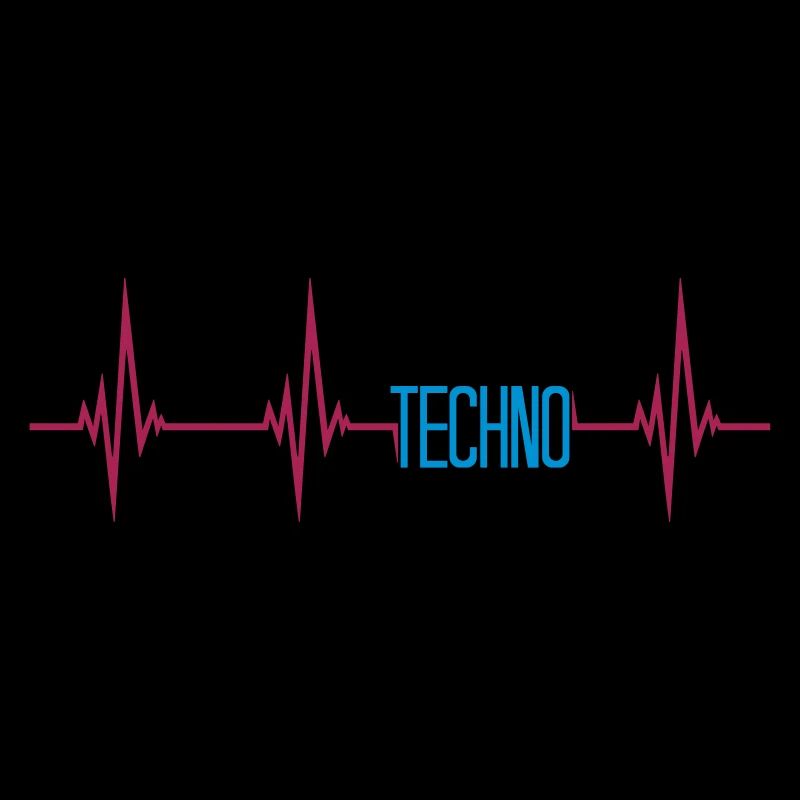 Pulse heartbeat techno