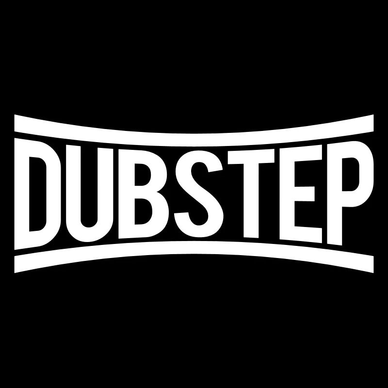 Dub Step Techno Musique Party Bar Texte Lettrage