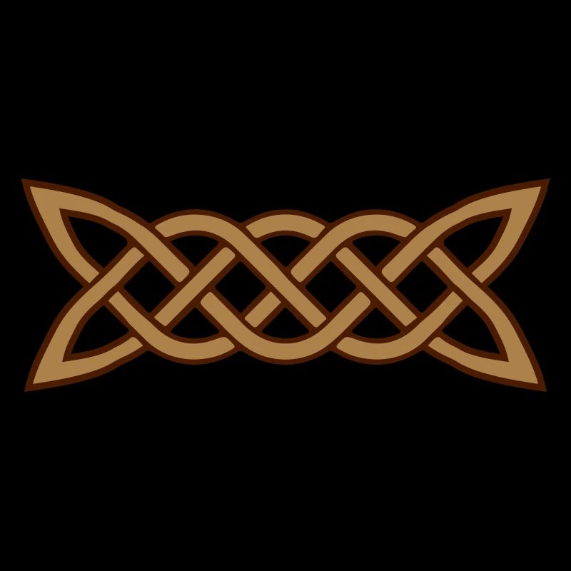 keltischer knoten muster