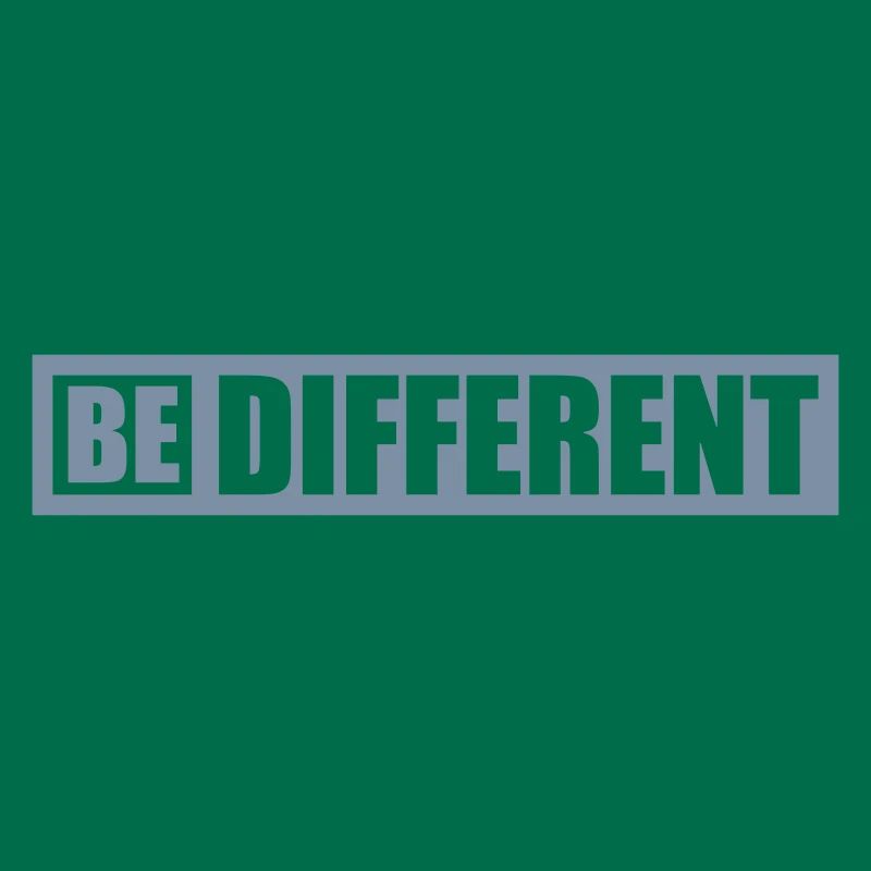 Soyez différent Logo Design