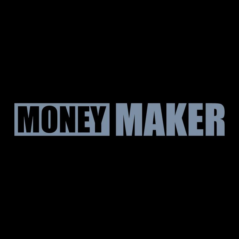 Text Logo Money Maker