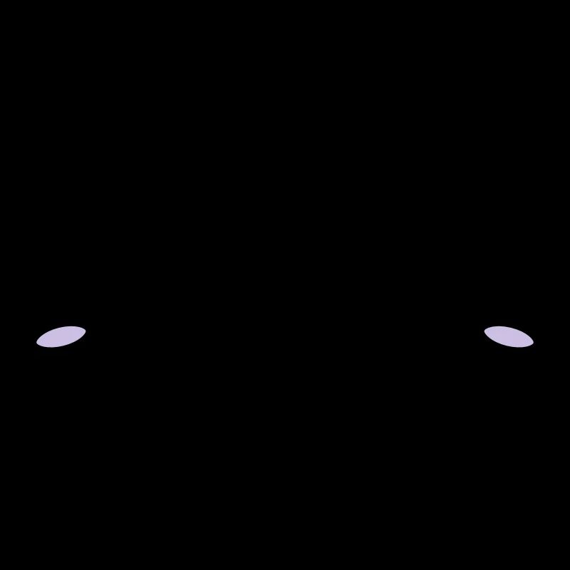 Visage kawaii : yeux mignons et design de sourire