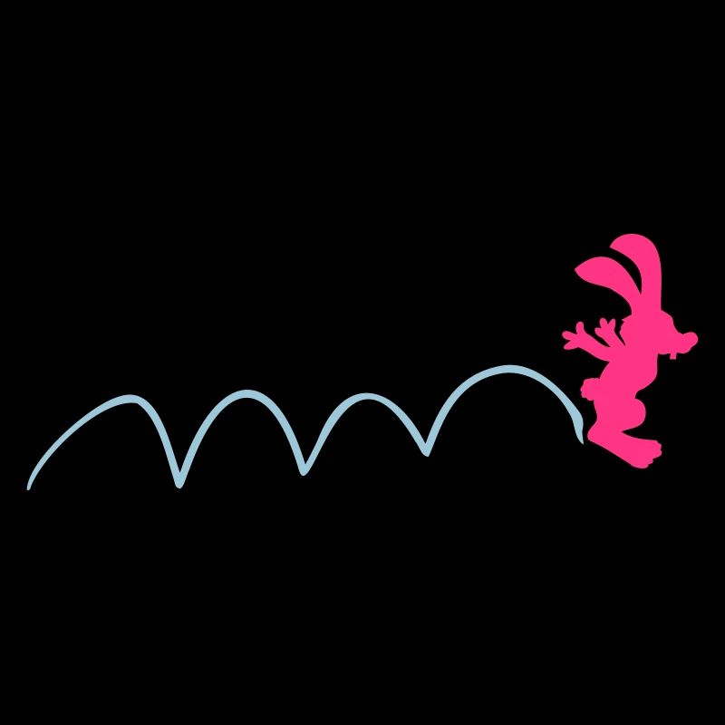 Bunny Jumping Hopping Bunny Funny Hopping Jumps Cool