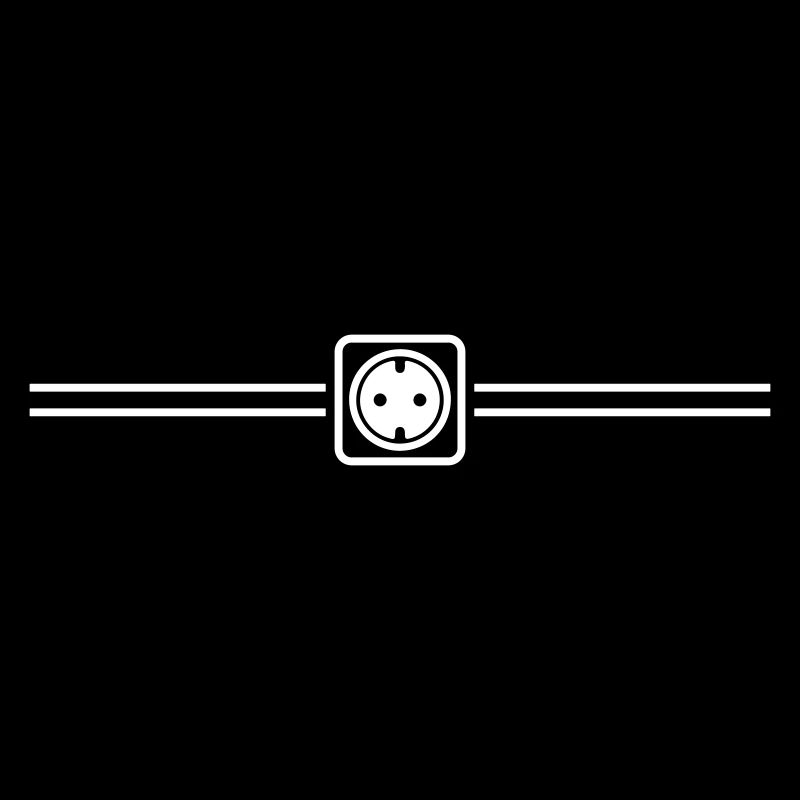 steckdose icon linie