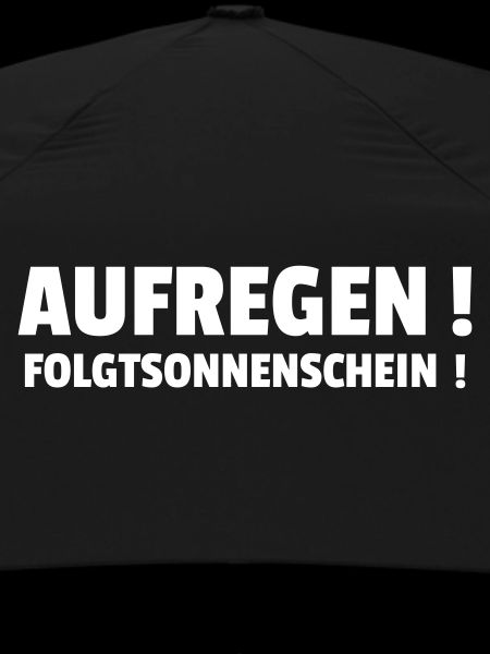 Aufregen