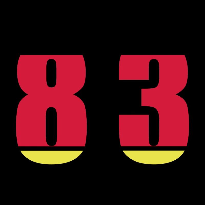 83 Numéro Allemagne Jersey