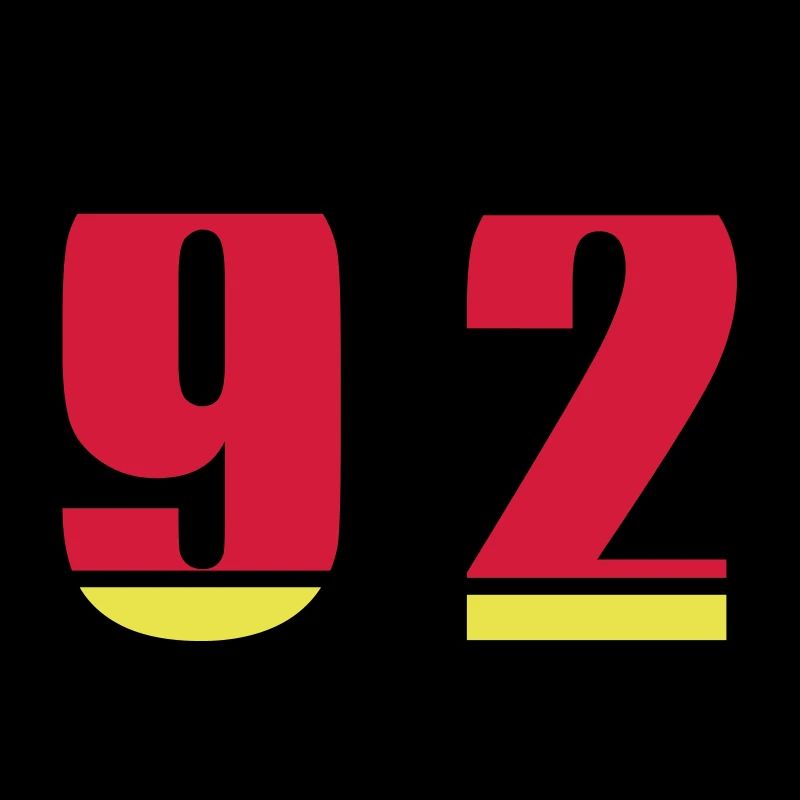 92 Number Germany Jersey