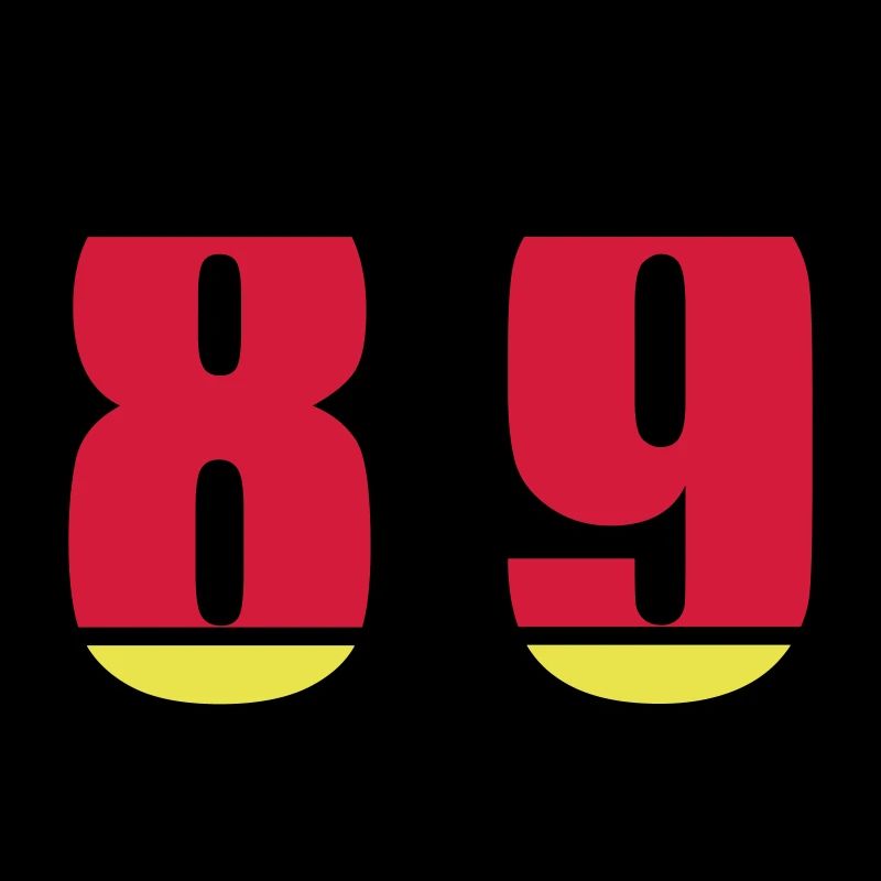 89 Numéro Allemagne Jersey