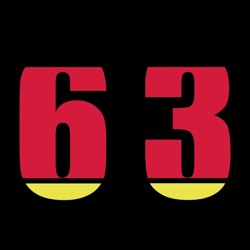 63 Numéro Allemagne Jersey