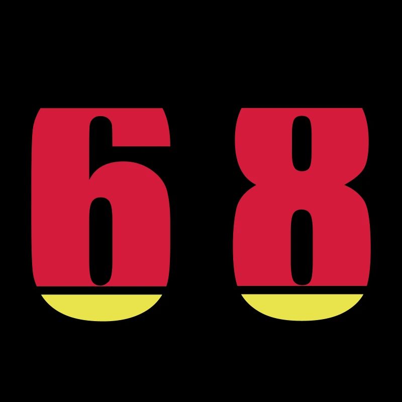 68 Numéro Allemagne Jersey