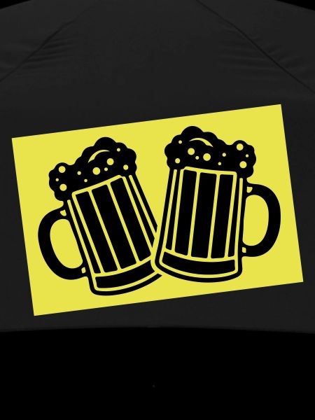 Drinking beer symbol