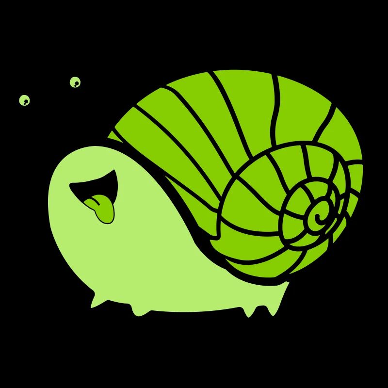 Bande dessinée d’escargot