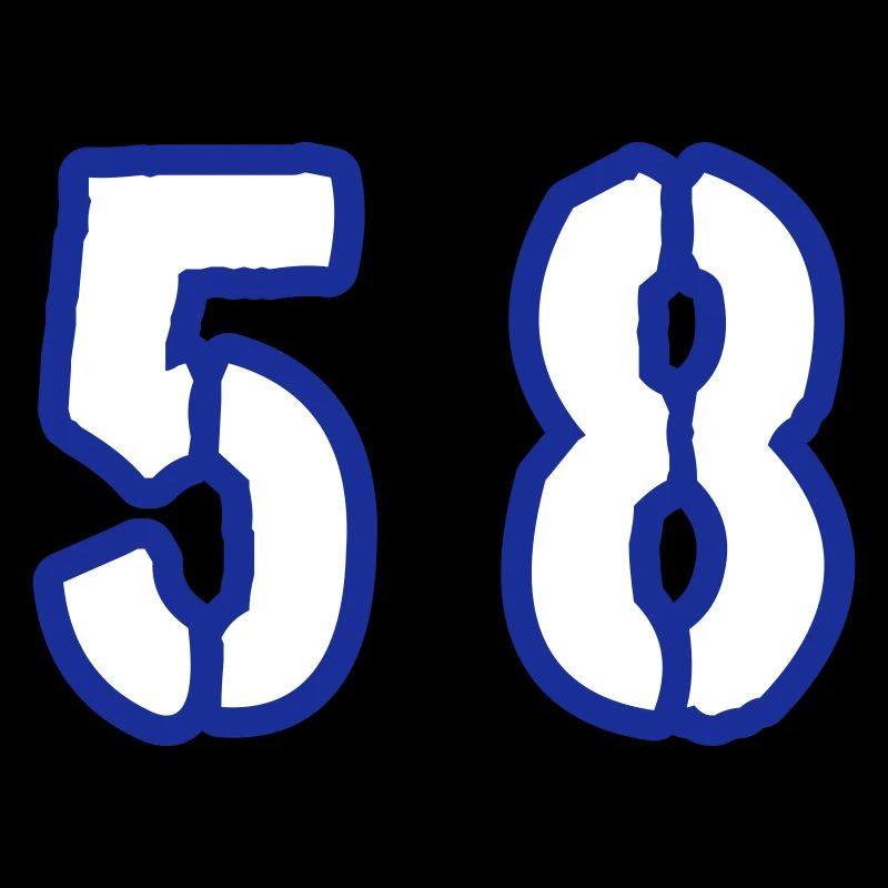 58 Number Symbol