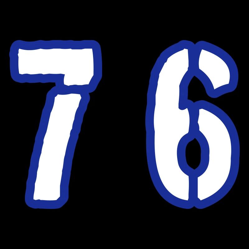 76 Symbole numérique