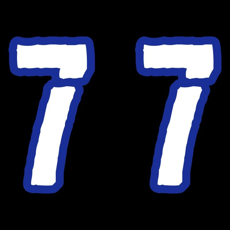 77 Zahl Symbol