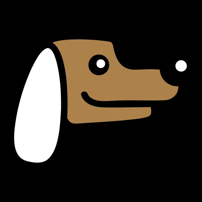 Dog Face Small Happy Pet Head Cute