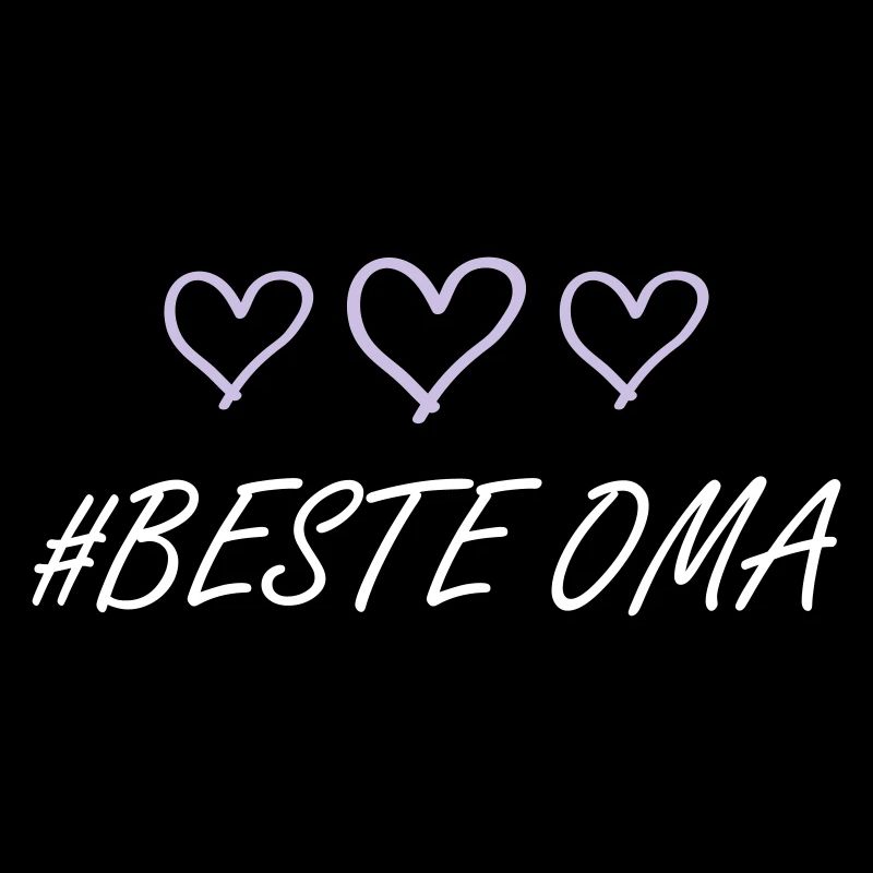 Beste Oma Herz Liebe