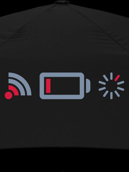 No Connection Battery Logos