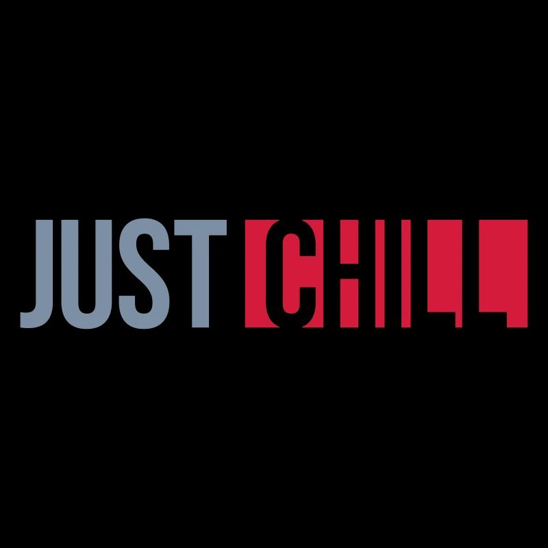 Just Chill Text Logo