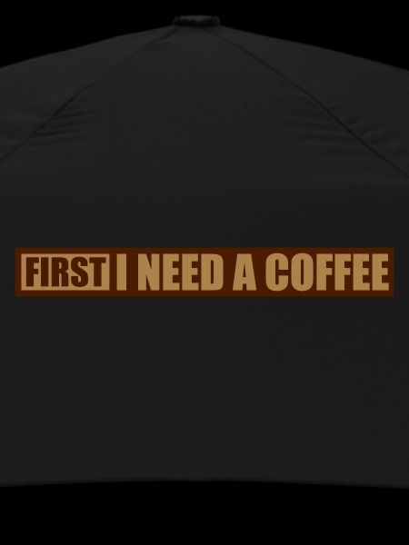Fist I need Coffee