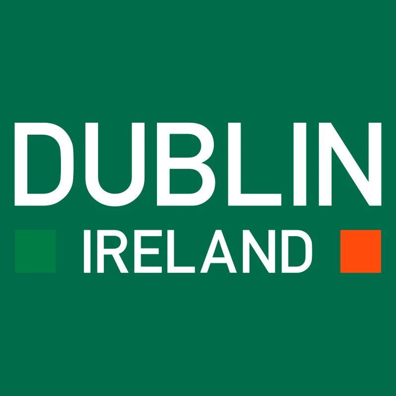 Dublin, Irlande (deux carrés)