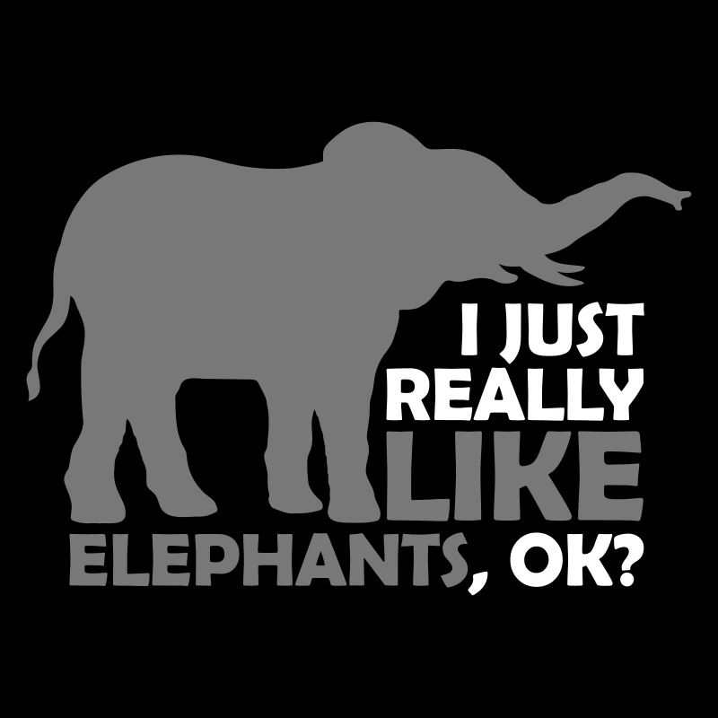 Zitat really like elephants