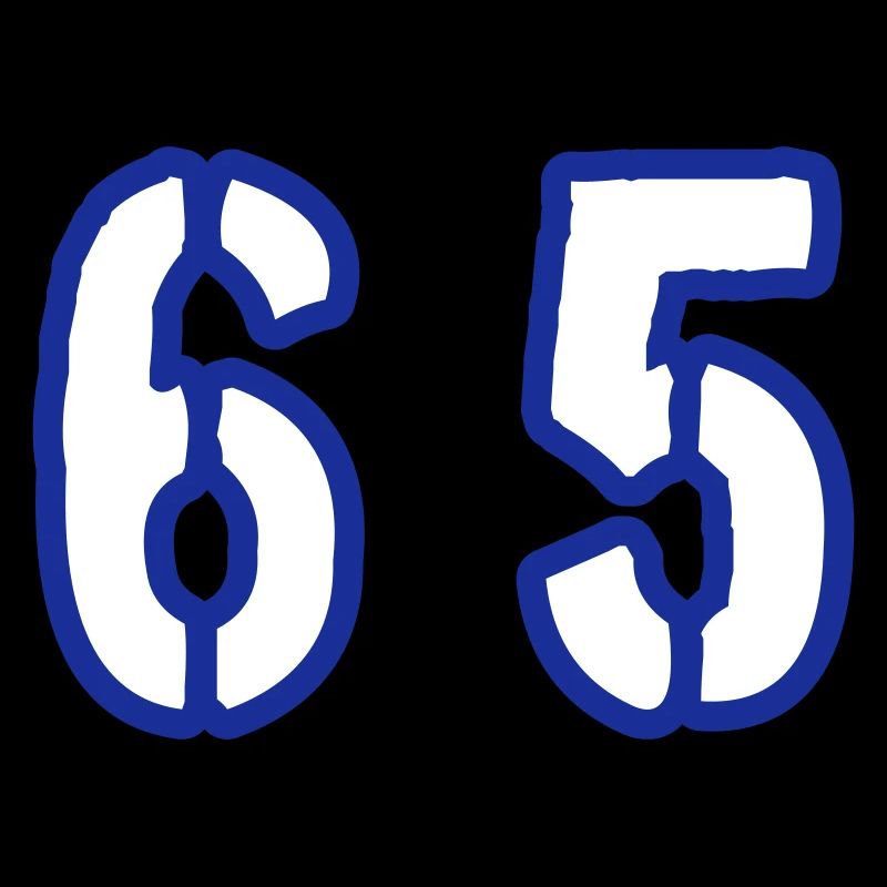 65 Number Symbol
