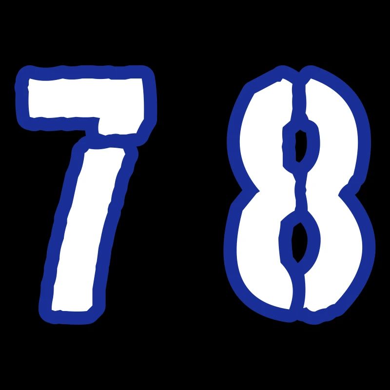 78 Number Symbol