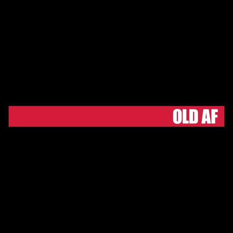 old AF Text Logo