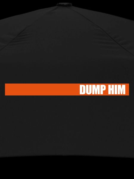 dump him quote logo