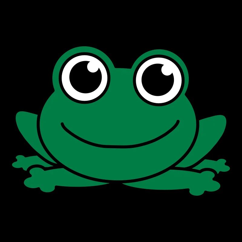 Mignon petit bébé grenouille