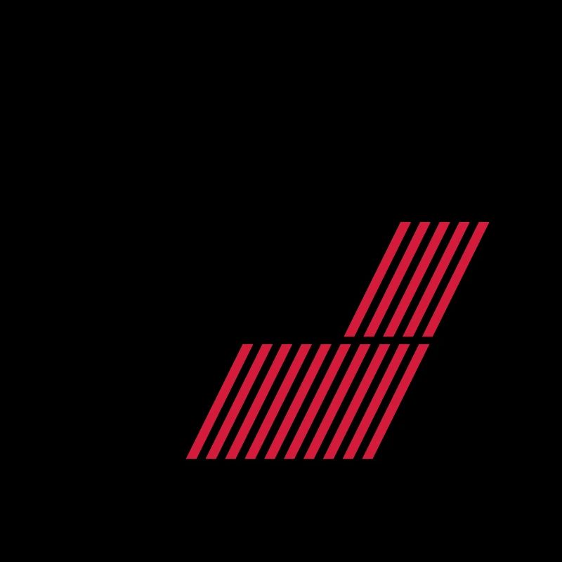 rayures design ne jamais abandonner logo ne jamais abandonner