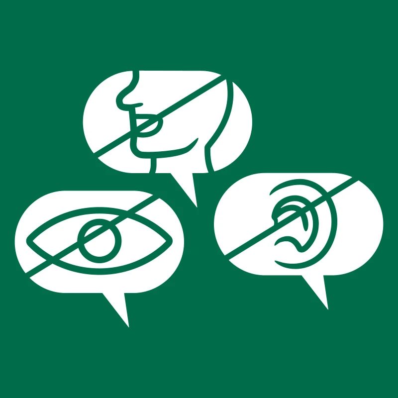 No seeing Hearing speak