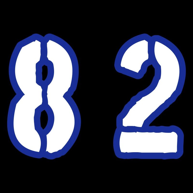 82 Zahl Symbol