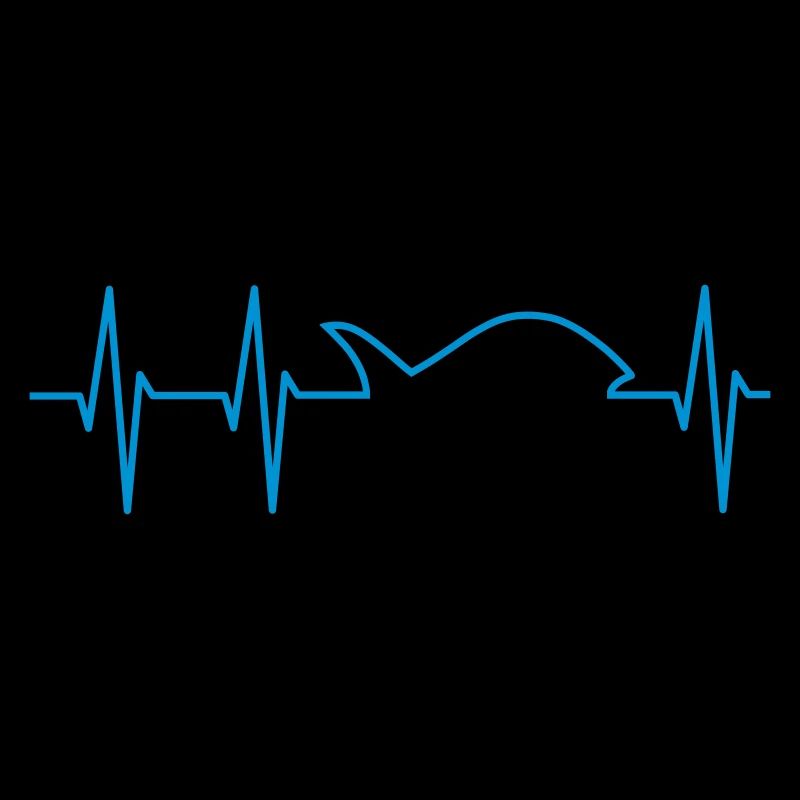Electrocardiogram with a fish