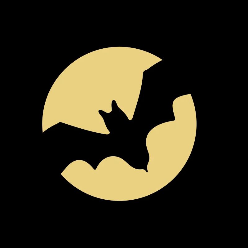 Lune de chauve-souris volante