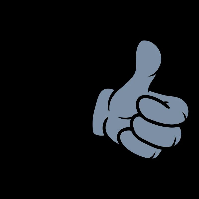 OK Comic Hand Thumb