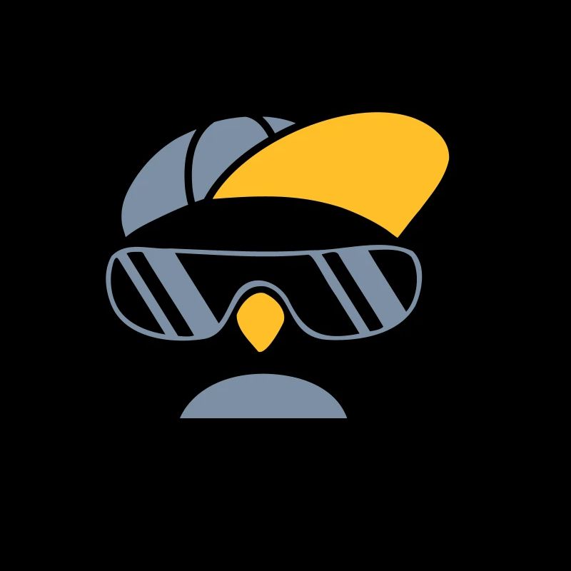 Peacezeichen cooler Pinguin Handzeichen