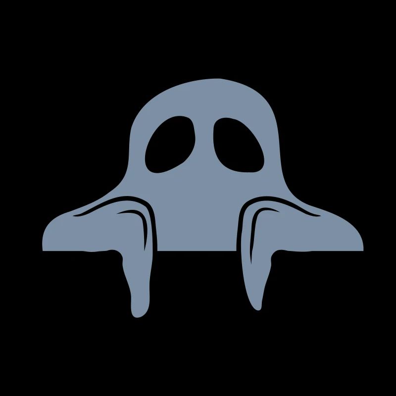 Ghost Behind Wall Comic