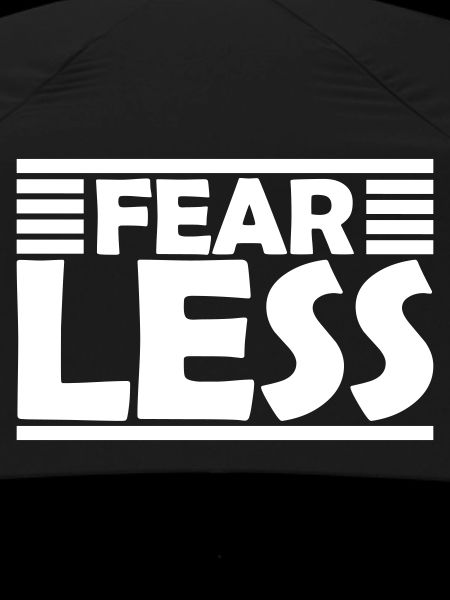 fearless Text Quote Design