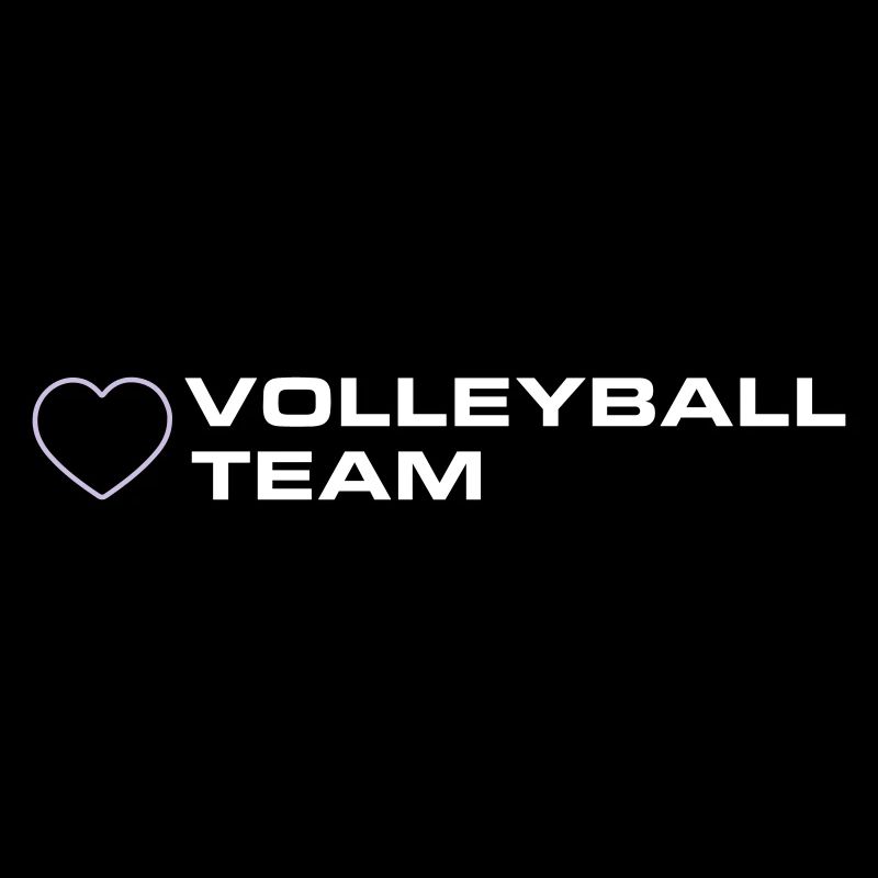 Cœur de l’équipe de volleyball