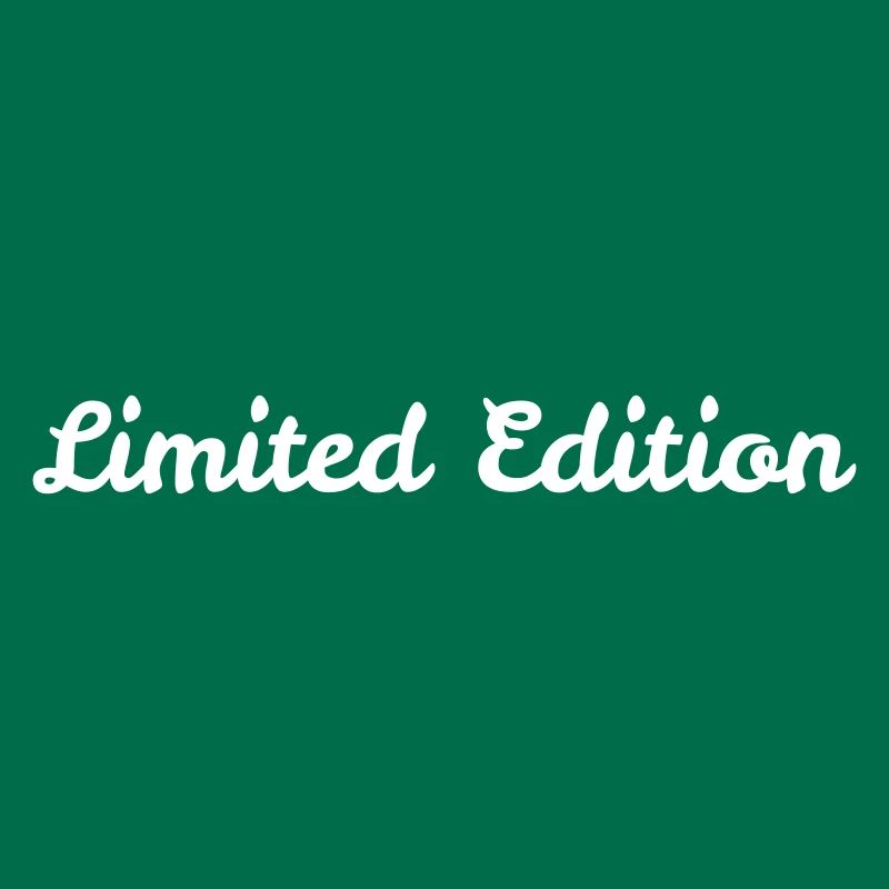 Limited Edition Limitiert Geschenkidee