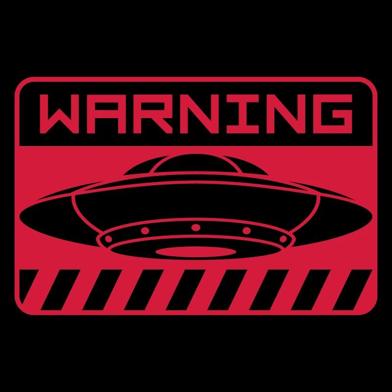 UFO's Shield Warning Saucer