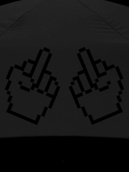 mittelfinger pixel