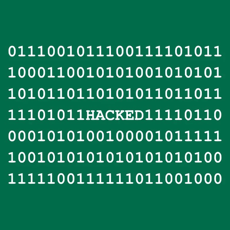 Hacked - Hacker - Nerd - Noob - Matrix