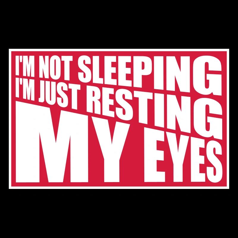 im not sleeping Quote