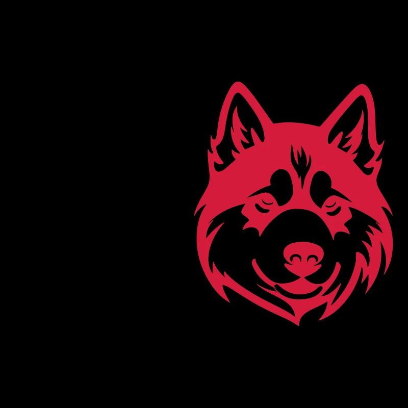 Tête de chien Akita