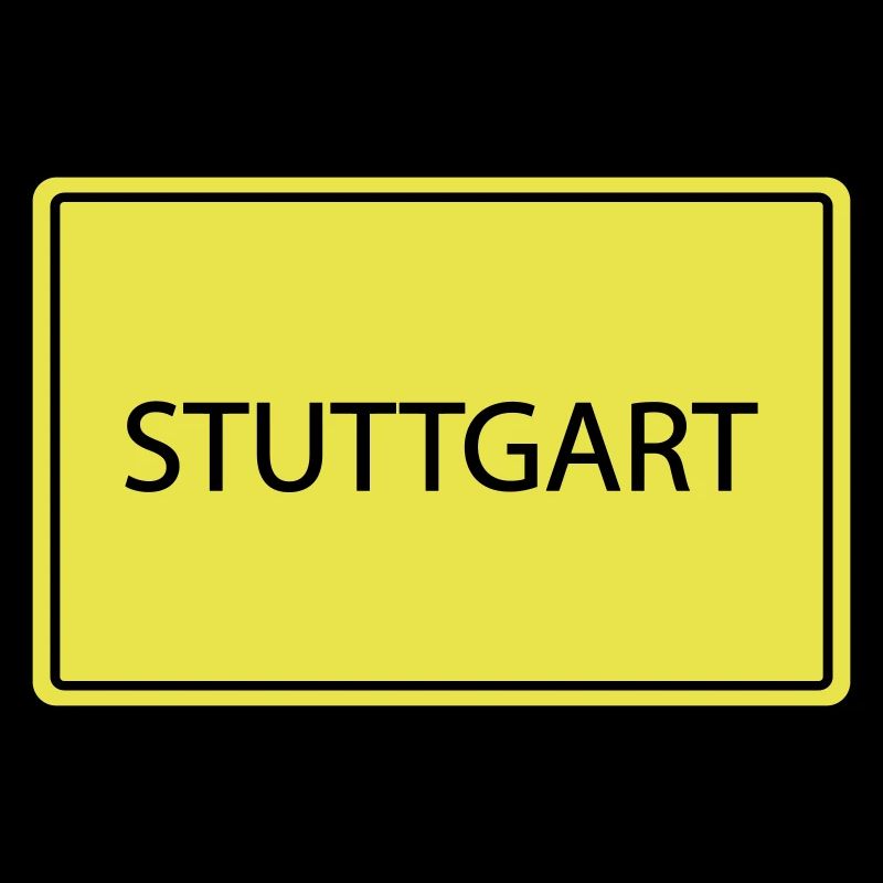 Panneau de signalisation Stuttgart